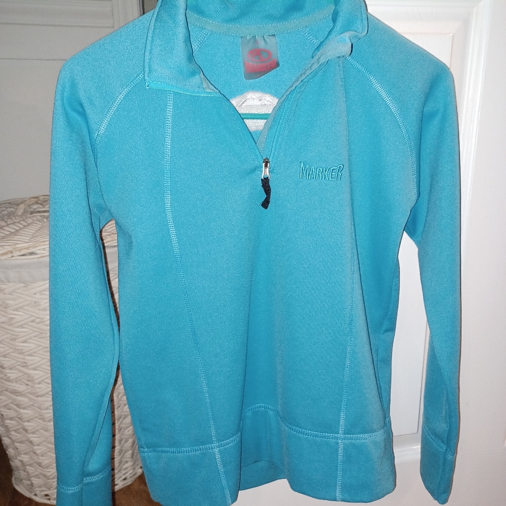 Marker Blue Athletic Shirt